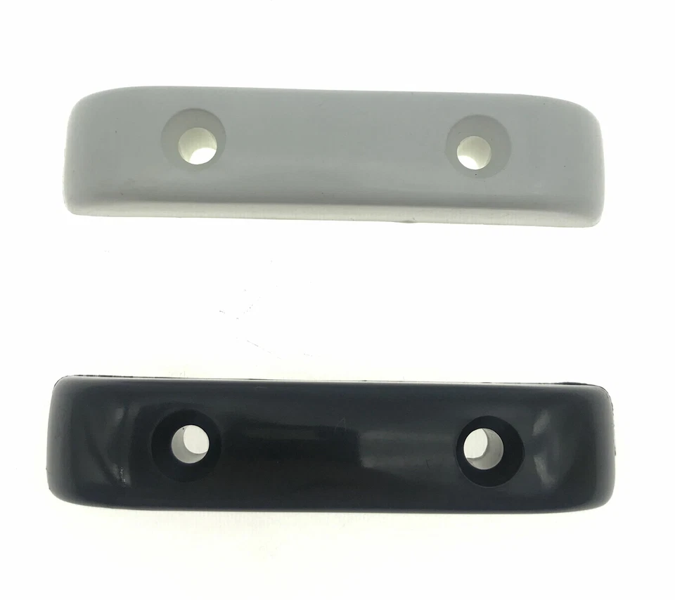 KAISH 2xThumbrest for Precision P Bass Thumb Rest for Jazz J Bass White/Black