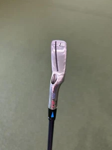 LH Taylormade Sim Max 7 iron, +1/2" ventus blue 60g R-flex shaft, adjustable lie - Picture 1 of 7