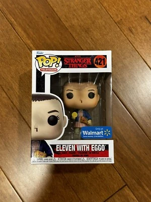 Funko Pop Stranger Things Eleven with Eggos No 421 Vinyl Figure NEW - Image 1 of 4