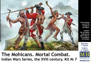 Master Box 35236 The Mohicans. Mortal Combat. Indian Wars Series, XVII c, 1/35 - Picture 1 of 2