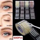 Fiber Eyelid Stickers Double Side Eyelid Tape Lace Adhesive Eye Lift Strips