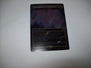 MTG Surge Foil Glittering Caves of Aglarond NM Gemstone Caverns 394 Free Ship - Picture 1 of 5
