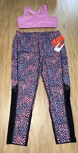 Leggings Set Girls 2 Piece-BCG Sports Bra and Leggings - L (12-14) - Picture 1 of 3