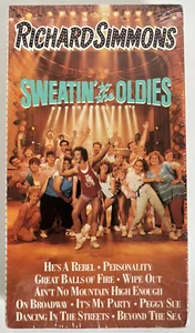 Richard Simmons Sweatin to the Oldies VHS 1988 New Sealed - Picture 1 of 6
