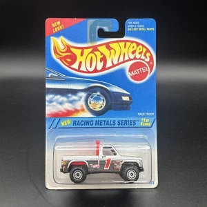 Camioneta pickup Chevy Hot Wheels 1995 Racing Metal Series cromada #336 A10 - Imagen 1 de 4