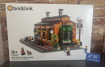 LEGO 910033 Old Train Engine Shed Bricklink Designer Program. BNISB, FREE P&P - Image 1 of 2