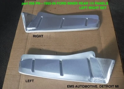 Ford 1955 1956 sedán interior trasero 1/4 #258pr. JUEGO IZQUIERDA DERECHA. EMS AUTO Foto 1 de 3
