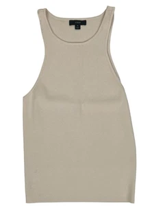 J.Crew Damen Top ärmellos Gr. M Strick Stretch Farbe creme - Bild 1 von 21