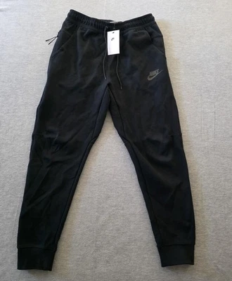 Nike Sportswear Tech Fleece Pants Mens Medium M Black Joggers DD5293-010 - Image 1 of 4