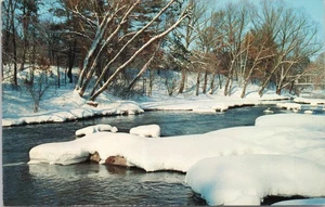 POSTCARD-SNOW BOUND CREEK - Picture 1 of 2