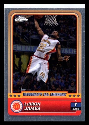 2024 Topps cromo McDonald's All-American LeBron James #50 Foto 1 de 2