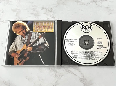 Keith Whitley Greatest Hits CD RCA 2277-2-R Talk To Me Texas NO BARCODE! OOP! Foto 1 de 4