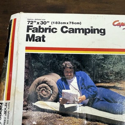 Vintage Intex Fabric Camping Mat 72"/30' 1980s - Image 1 of 4