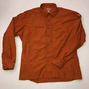 Mountain Hard Wear Men's Shirt M Vented Roll Tab Sleeve Hiking Fishing Choose - Picture 1 of 39