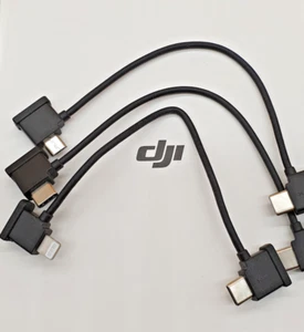 Cables RC Drone Serie DJI RC-N USB-C, Conector Lightning, Micro USB, Genuino. - Imagen 1 de 4