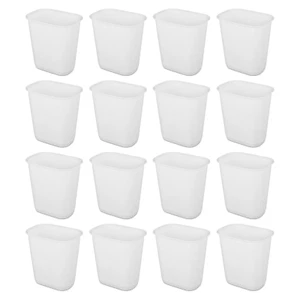3 Gallon Rectangular Wastebasket Small Home Kitchen or Bathroom Trash Bin, Accom - Picture 1 of 5