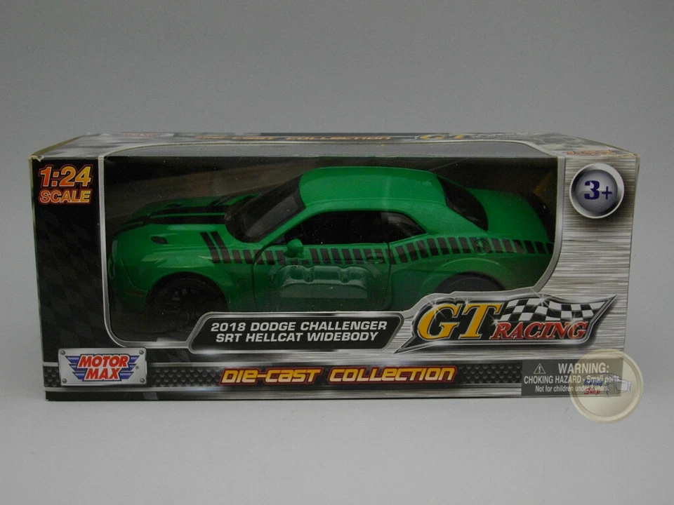 Dodge Challenger SRT Hellcat Widebody (2018) - Motormax 1:24 - MX73786GR - Immagine 1 di 1