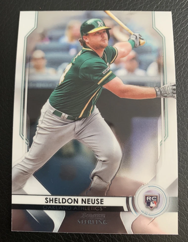 2020 Bowman Sterling Sheldon Neuse Athletics BSR-76 RC - Image 1 of 1