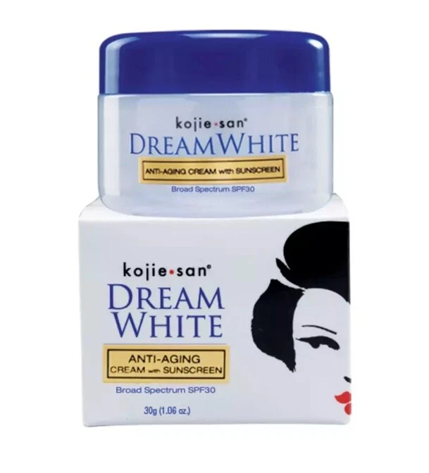 Kojie San Dream White Face Cream Moisturizer With SPF 30 .