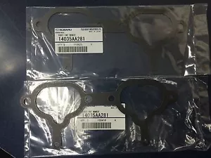 Juntas de colector de admisión originales Subaru 2 EJ25D 2,5 L 96-99 Legacy 98 Impreza OEM - Imagen 1 de 1