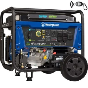 Westinghouse 9,500-W Portable RV Ready Dual Fuel Gas Generator with Remote Start - Picture 1 of 11