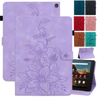Case for Amazon Fire HD 8/ HD 10 /10 Plus 13th/12th/11th/10th Gen Leather Cover - Image 1 of 4