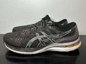 ASICS GEL-Kayano 28 Black White - Men’s 9.5 - Running Athletic Sneakers Shoes - Picture 1 of 9