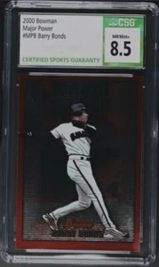 2000 Bowman Major Power Barry Bonds #MP8 CSG CGC Graded (8.5) - Picture 1 of 2
