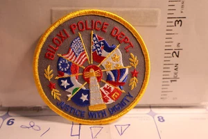police patch BILOXI POLICE MISSISSIPPI - Picture 1 of 1