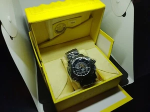 NEW Invicta Men's 5915 Sea Spider Collection Chronograph Blk Polyurethane Watch - Picture 1 of 5