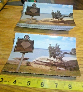 original Vintage Lot 50 Postkarten gleiche Szene Kelley's Island Ohio - Bild 1 von 3