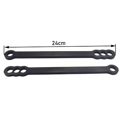 Алюминиевые понижающие звенья черные для 2005-2008 Kawasaki ZZR-600 /98-03 Ninja ZX9R - Изображение 1 из 4