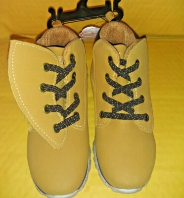 Wonder Nation Boys Brown-coffee /hooks/loops/lace size 10 Hiking Boots - Image 1 of 4