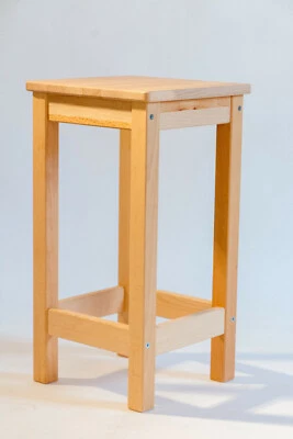 Blumenhocker Hocker Beistelltisch kernbuche massiv holz 1199-6 - Bild 1 von 4