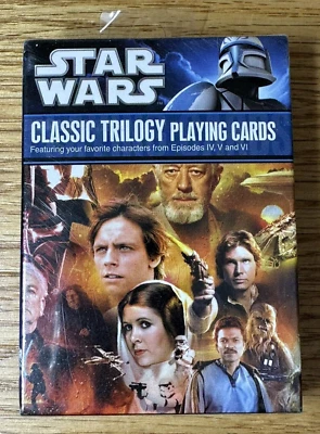 Original 2011 Classic Trilogy Star Wars Playing Cards NEW SEALED - Image 1 of 4