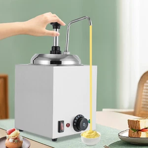 Saucenspender Edelstahl Soßen Spender NachoKäse Spender Schokoladenspender 2,5 l - Bild 1 von 18