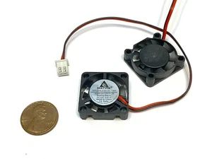 2 GDT mini Cooler 12V 2pin 2510 25x25x10mm DC Cooling Fan micro brushless wd c7 - Picture 1 of 2