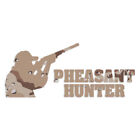 Pheasant Hunter - Vinyl Decal Sticker - Multiple Patterns & Sizes - Ebn6115