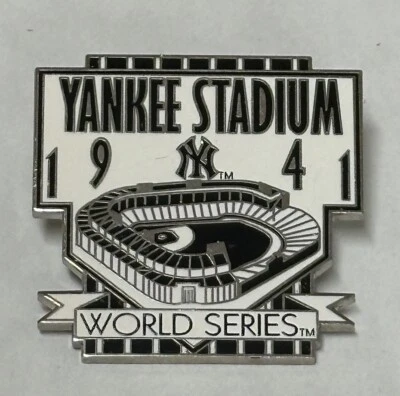 New York Yankees Pin MLB Hat Lapel Pin Yankee Stadium World Series 1941 - Image 1 of 2
