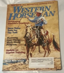 Western Horseman Magazine March 2001 Cowboy Riding Cow Horses Training Ranch - Imagen 1 de 1