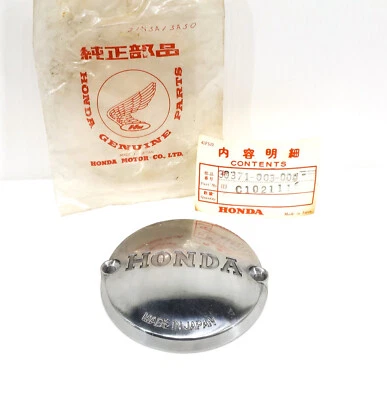 Genuine Honda CA102 C70 CA200 CT200 OEM Ignition Points Cover 30371-003-000 New - Изображение 1 из 4
