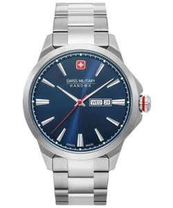 Reloj para hombre Swiss Military Hanowa hecho en Suiza 45 mm fecha día 06-5346.04.003 - Imagen 1 de 4