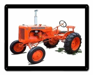 ALLIS CHALMERS B TRACTOR 15" HEAVY DUTY USA MADE METAL FARM ADVERTISING SIGN - Picture 1 of 1
