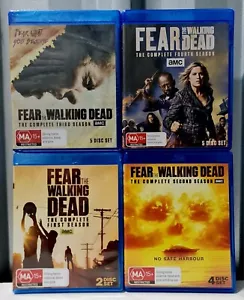 Fear the Walking Dead: Complete Series 1-8 - 33 × Disc Reg B Bluray Set, 2015-21 - Picture 1 of 22