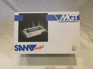 SAM Coupé Coupe Computer EMPTY BOX Only Reproduction - Picture 1 of 6
