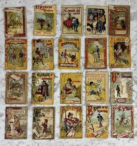 Vintage Set of 20 Children's Books Author S. Calleja 1901-1936 Madrid Spain - Picture 1 of 13