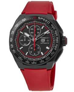 Nuevo reloj para hombre Tag Heuer Formula 1 automático cronógrafo negro CBZ2085.FT8093 - Imagen 1 de 4