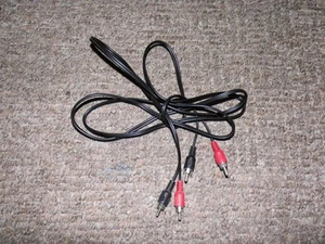 1 m Cinch Audio Kabel 2 Cinch Stecker auf 2 Cinch Stecker RCA Stereo Kabel Hifi - Bild 1 von 1