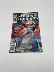 The Transformers #1 Newsstand Marvel 1984 1st Autobots & Decepticons Poor Cond. - Picture 1 of 5