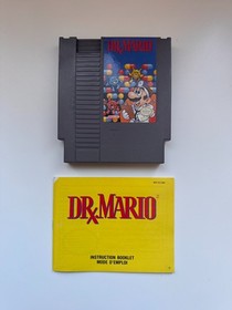Dr. Mario (NES) (Item & Manual)